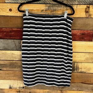 Papermoon By Stitchfix‎ Navy Skirt Size Medium Petite